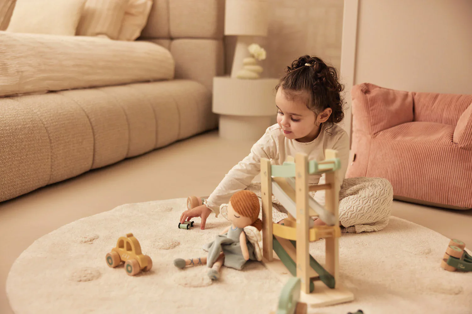 Circuit voiture en bois - On the Go - Jollein – Image 2