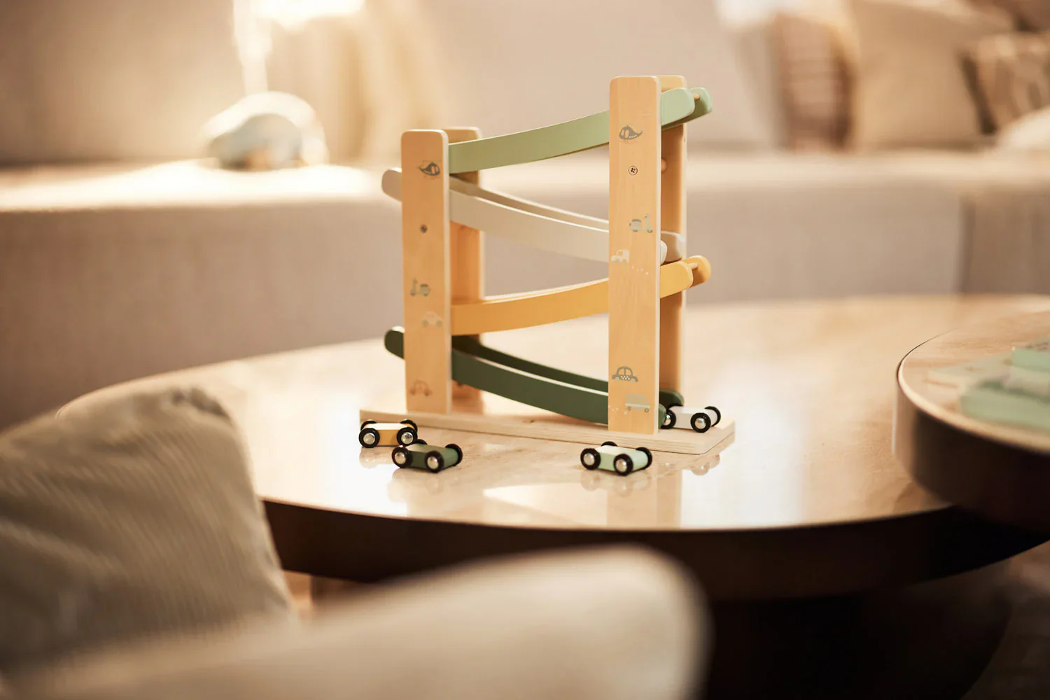 Circuit voiture en bois - On the Go - Jollein – Image 3