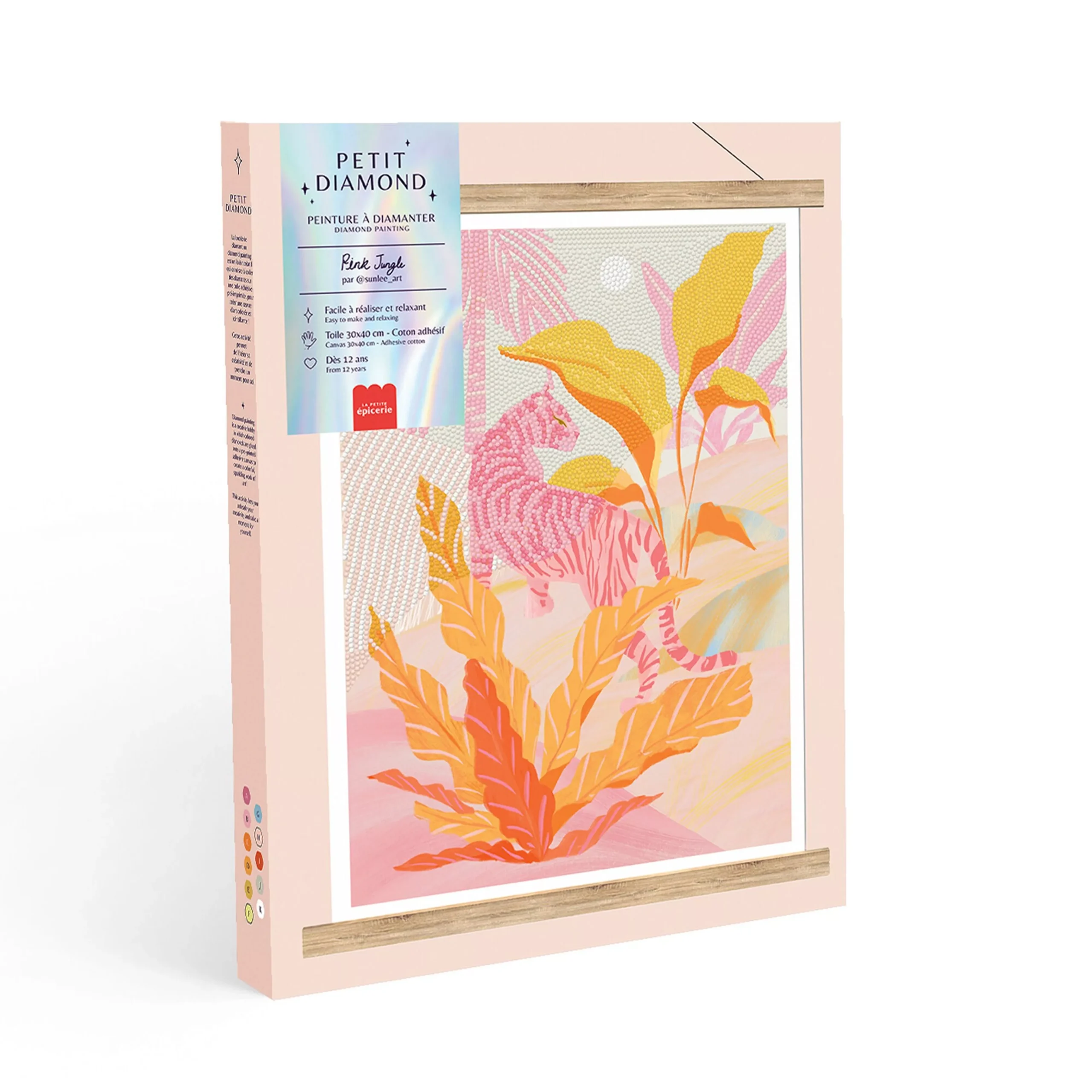 Coffret petit diamond - Pink Jungle - La Petite Epicerie