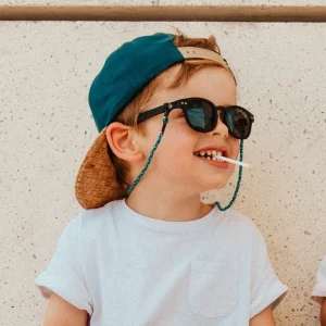Cordon à lunettes pour enfant - Vert / Bleu - Poule Party
