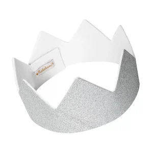 Couronne à paillettes - Argenté - Ratatam