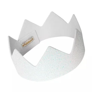 Couronne à paillettes - Blanche - Ratatam