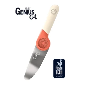 Couteau éducatif Genius Cut - Sorbet Pastèque - Les Petits Architectes