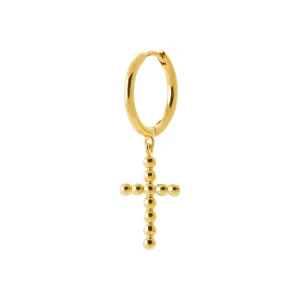 Créole Croix perlée - Padam Padam