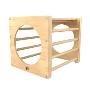 Cube d'escalade Montessori en bois FSC®
