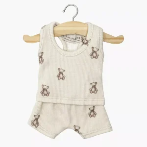 Dessous garçon Marcel pour Poupées Gordis - Petits oursons - Minikane