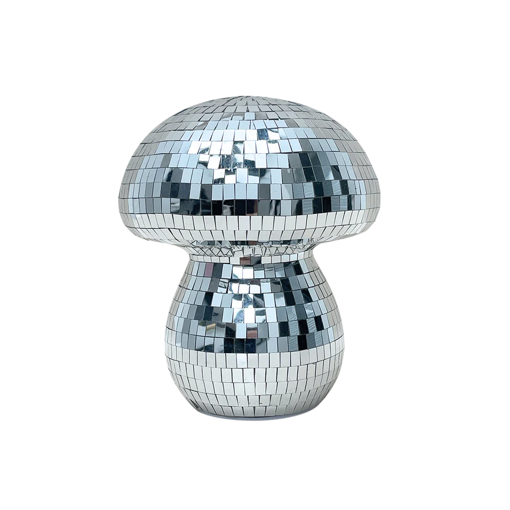 Déco LED champi disco à piles