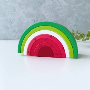 Jouet à empiler Arc-en-ciel Melon