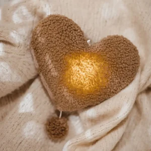 Veilleuse musicale sherpa Coeur