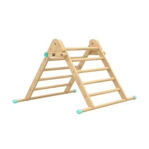 Triangle d'escalade pliable Montessori en bois FSC®