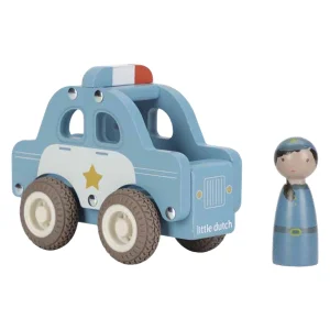 Voiture de police en bois - Little Dutch